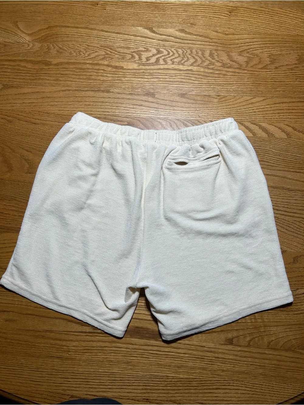 Men’s Massive Luxury Edition Shorts Cream Size XL